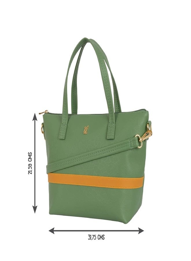 Baggit Women's Green Medium Size Tote Bag - Image 3